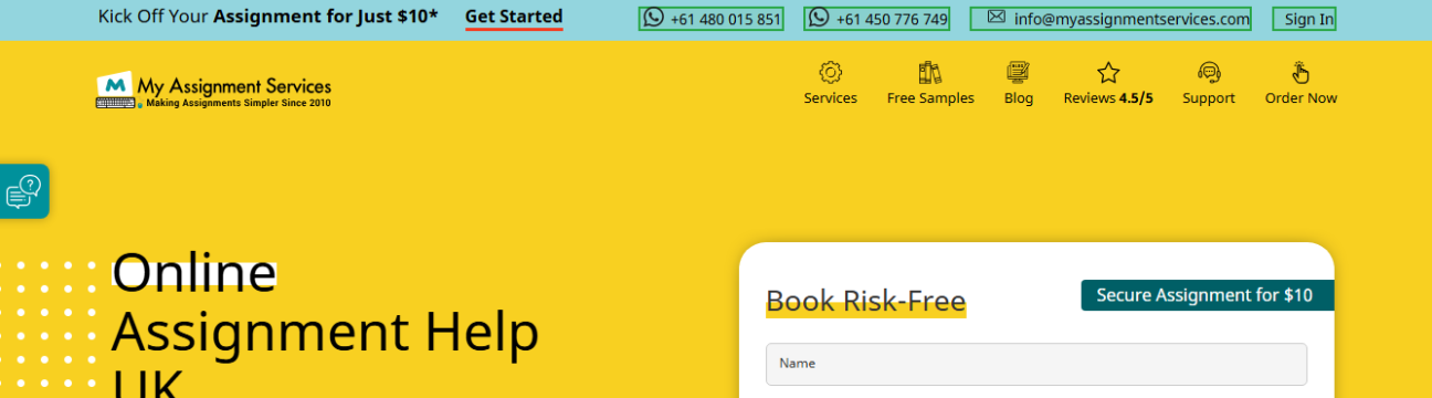 My Assignment Services UK