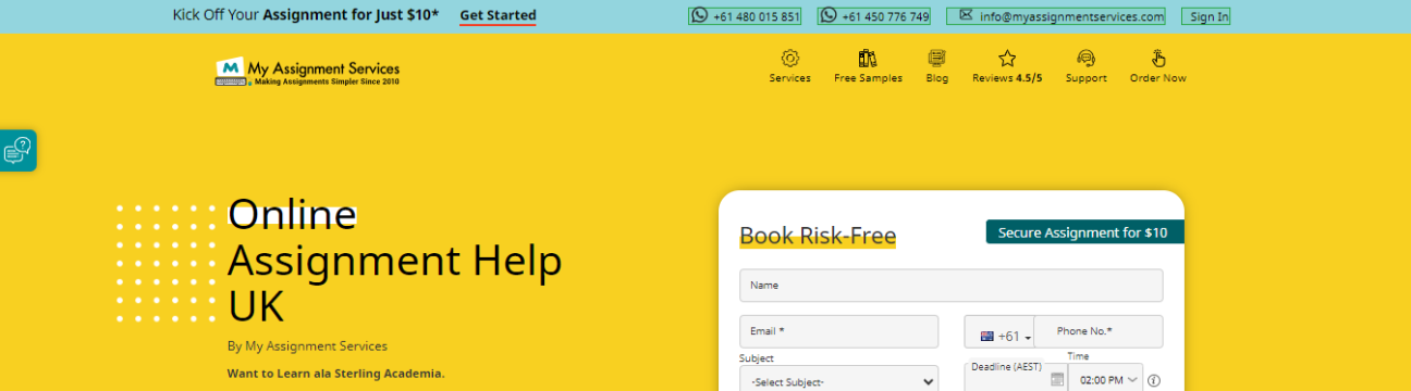 My Assignment Serices UK