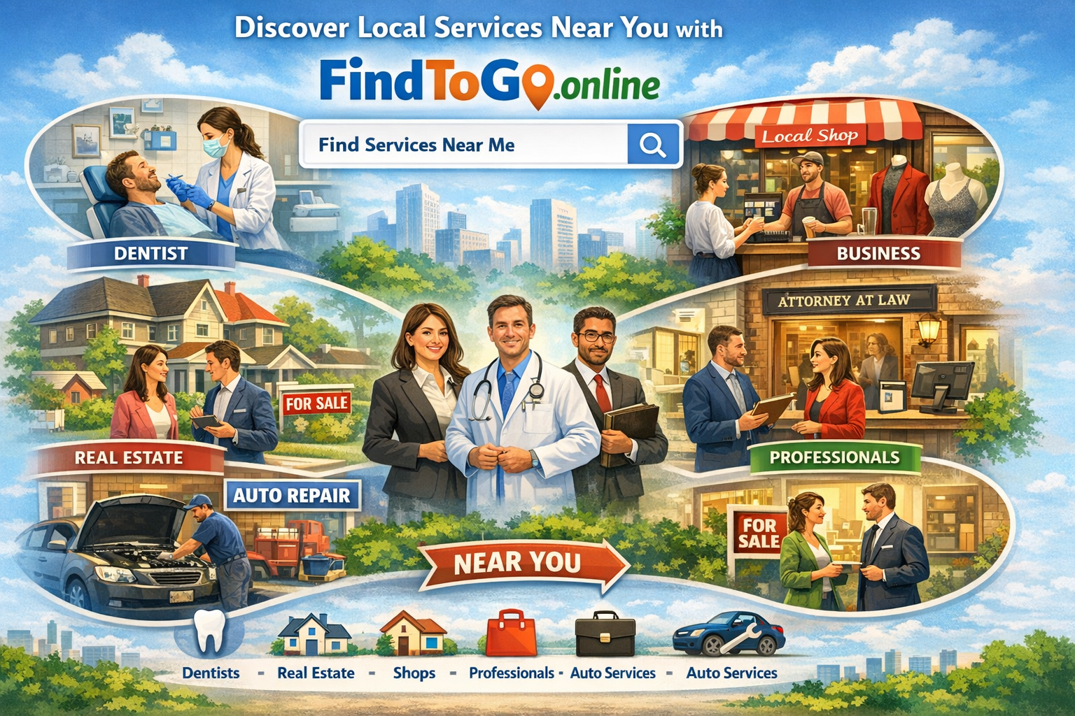 Discover Local Services Near You with FindToGo.online
