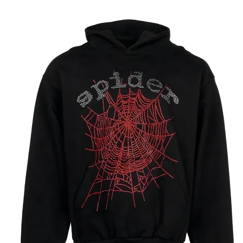 Rhinestone Spider  Hoodie